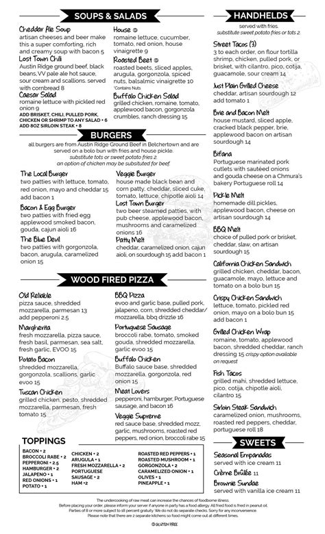 Kitchen - Vanished Valley Brewing Co.