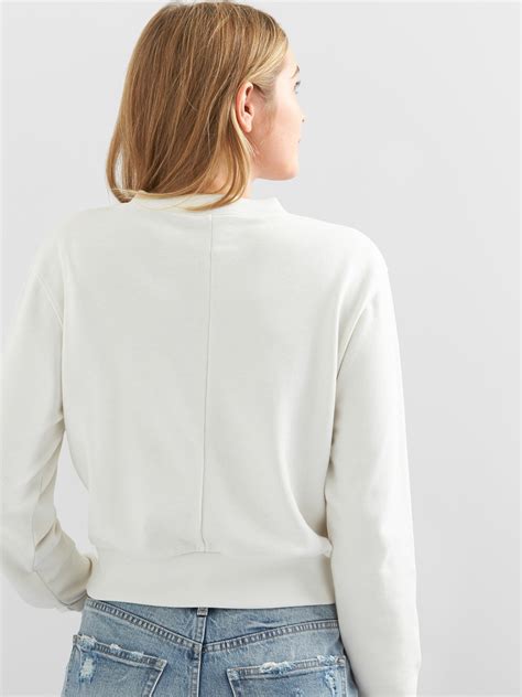 Rose Embroidery Pullover Sweatshirt | Gap