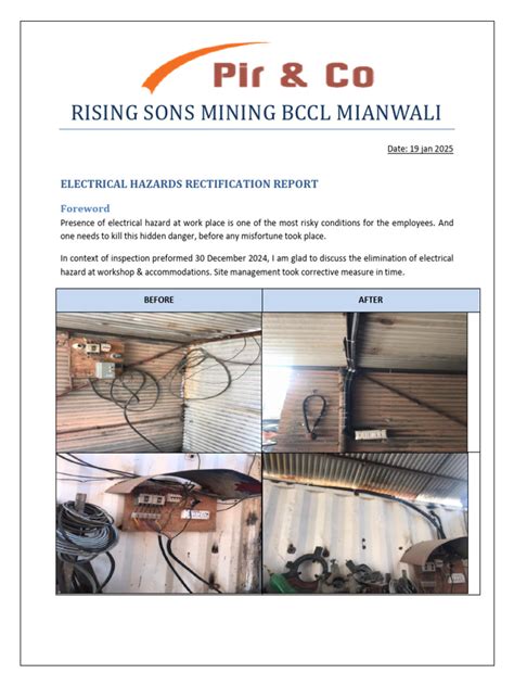 Image result for Rectification Report Template