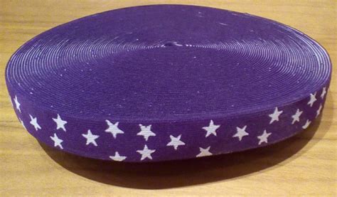 Gummiband Sterne, lila - kaufen