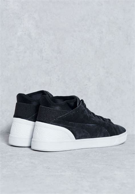 P-U32 (Puma clyde play b&c black/white) 11796476 – Otahuhu Shoes