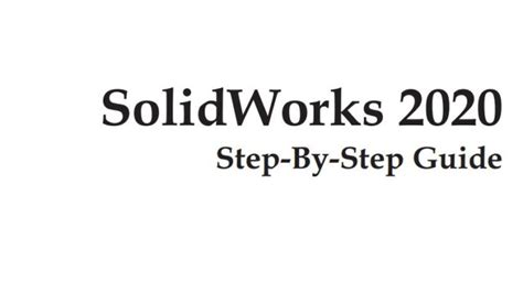 Image result for SolidWorks 2020 Tutorial