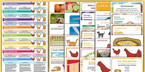 EYFS Little Red Hen Planning and Resource Pack (2-4)