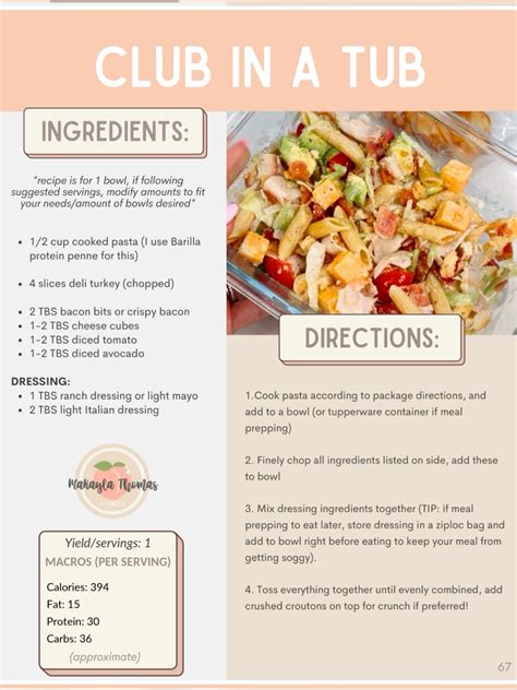 51 Makayla Thomas ideas in 2025 | healthy high protein meals, easy ...