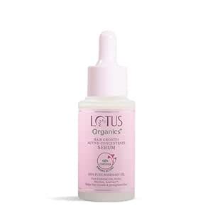 Buy Lotus Organics+ Hair Growth Active Concentrate Serum | Made with ...