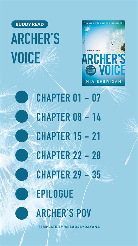 BR: Archer's Voice | The voice, Book club books, Love story
