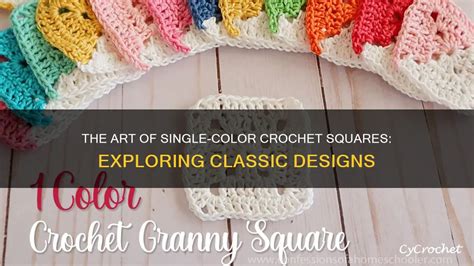 Image result for One Color Crochet Square Pattern