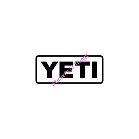 Svg, YETI Svg, YETI Logo, YETI Car Decal Svg, Yeti Cup, Svg, Digital ...