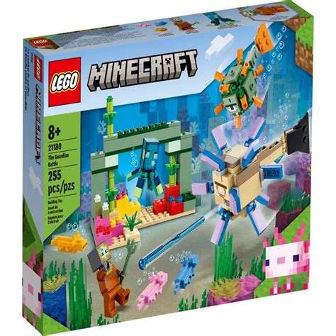 LEGO 21180 Minecraft The Guardian Battle - 255 Pieces — Toycra