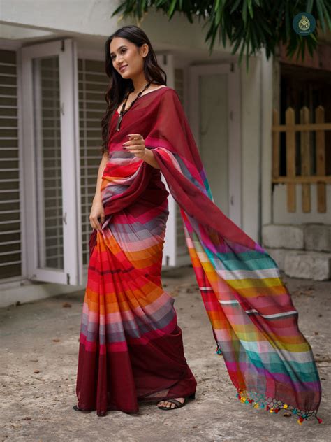 Mul Cotton Sarees – EthnicElement