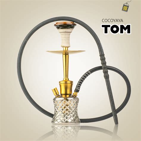 Buy COCOYAYA Tom 2.0 Hookah - Gold Stem / Cut Glass Base – shopdop.in