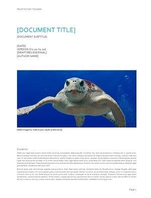 Image result for Word Page Format