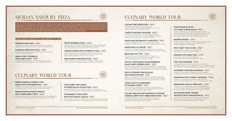 Menu at The Masala Secrets, Gandhinagar