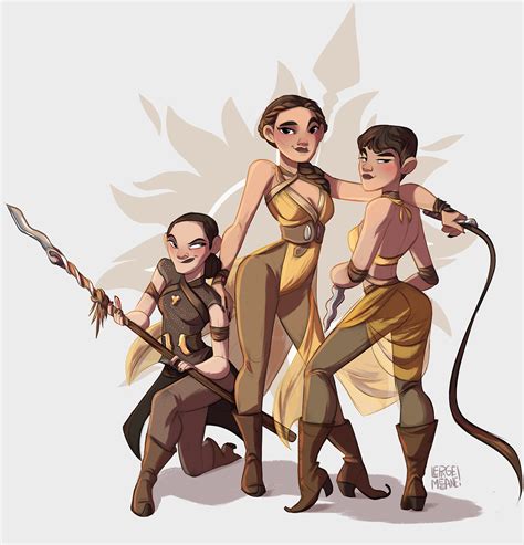 Sand snakes - Obara, Tyene, Nymeria Sand - Game of Thrones | Game of ...
