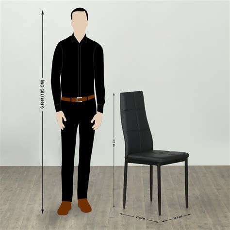 Buy Helios Regina Dining Chair- Set of 4 - Black from Helios by Home ...