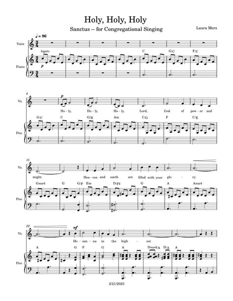 Acordes De Guitarra Para Holy Holy Holy Holy Holy Holy Chords