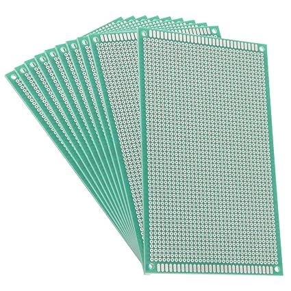 uxcell 9x15cm Single Sided Universal Printed Circuit Board for DIY ...