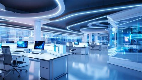High-Tech Office Design 的图像结果