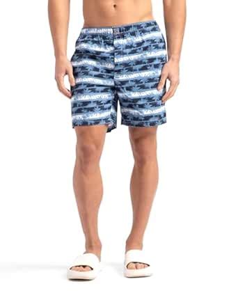 Buy Jockey US57 Men's Super Combed Mercerized Cotton Woven Printed ...