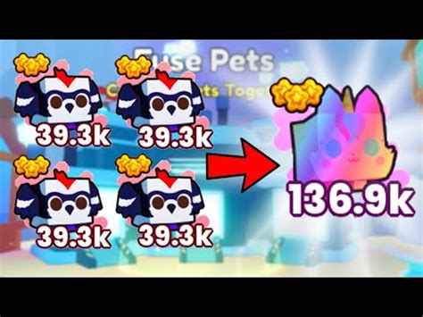 Pet Simulator Fusing Methods 的图像结果