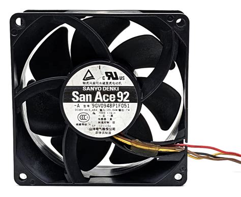 PGSA2Z® 9GV0948P1F051 DC 48V Brushless Cooling Fan | 92x92x38mm | 7000 ...
