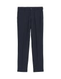 Buy Crease Resistant Slim Fit Flexi Waist Trouser at Marks & Spencer