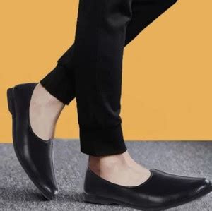 jaipur trendcraft Men's Jalsa Jutti,Jutis For Men BLACK Slip On For Men ...