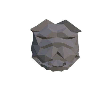 p3d.in - bulldog head teeth3 bl