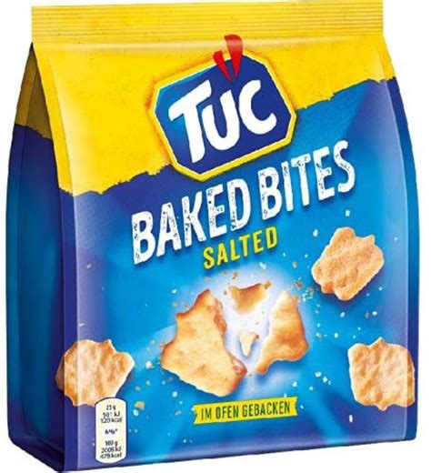 Mondelez International TUC Baked Bites Salted Cracker (Imported), 110g ...