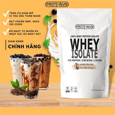 Mua WHEY PROTEIN ISOLATE PROTEINVN - Vị Trà Sữa tăng cơ, giảm mỡ túi ...