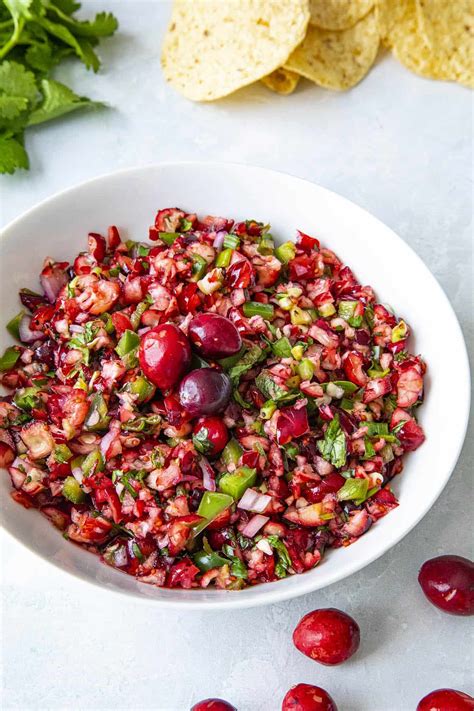 Fresh Cranberry Salsa Recipe - Chili Pepper Madness