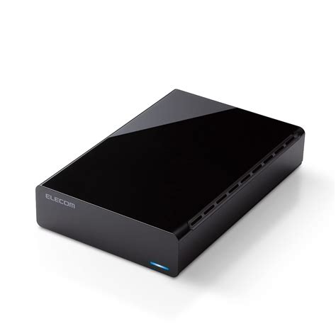 Elecom ELD-HTV060UBK External Hard Drive 6TB for TV Recording, Mac ...