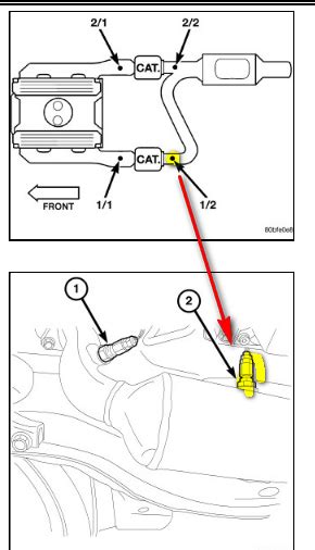 Image result for Jeep JK O2 Sensor Location