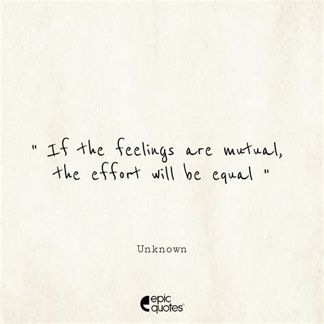 Mutual Feelings Quotes