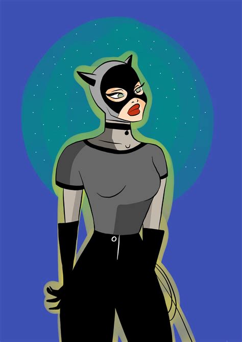 Catwoman Batman the animated series fan art by heycatcat on DeviantArt