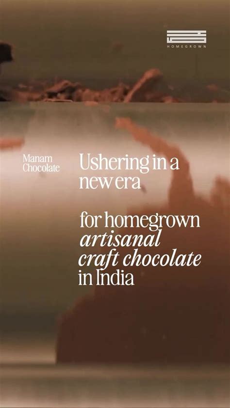 Manam Chocolate — Ushering In A New Era For Homegrown Artisanal Craft ...
