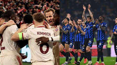 Bayern Munich Vs Inter LIVE streaming: When & Where To Watch UEFA ...