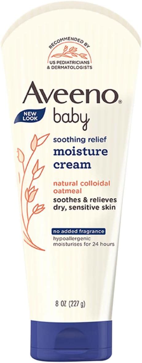 Buy Aveeno Baby Soothing Relief Moisture Cream 227g | 24-Hour ...