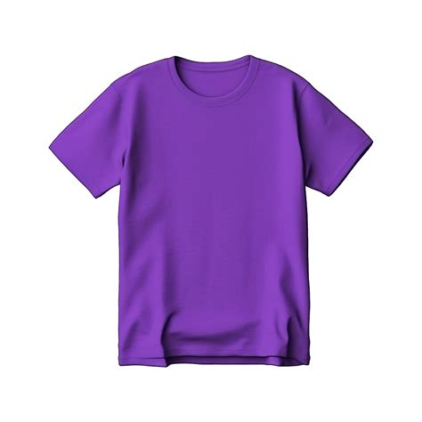 AI generated Purple tshirt isolated on transparent backgrou 35200509 PNG