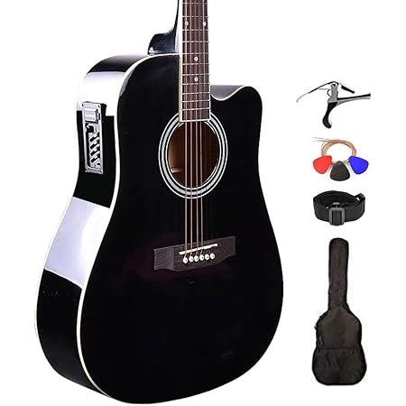 YEMAHA CM2 Export Quality Glossy Black Colour 6-String Cut A Way Right ...