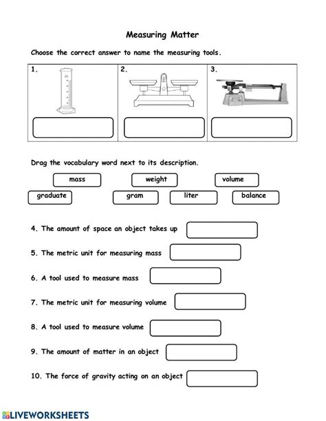 Image result for Measuring Things Worksheet