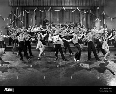 Anne Rooney, June Preisser, Noel Neill, on-set of the Film, "Freddie ...