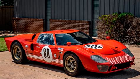 1966 RCR Ford GT40 replica stunt car from "Ford v. Ferrari" heads to auction