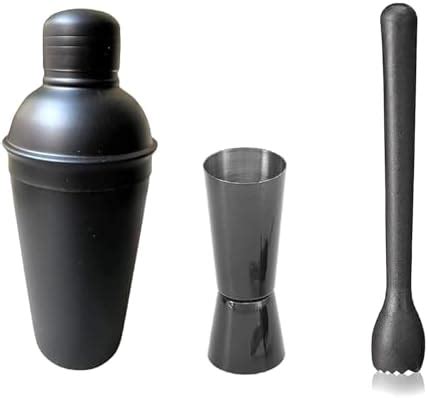 Buy Dynore Stainless Steel 6 Pcs Bartender Martini Kit Set - Teardrop ...