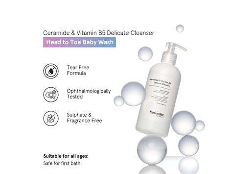 Buy Minimalist Pediatrics Ceramide & Vitamin B5 Delicate Cleanser ...