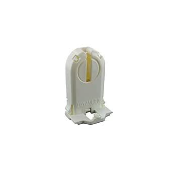 Leviton 23660-SWP Fluorescent Lampholder, T8/T12 (G13 base) Medium Bi ...
