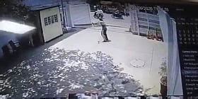 On Camera: Mentally Unstable Man Attacks CBI Officer With Bow And Arrow ...