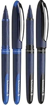 Schneider Rollerball Pens Set, 0.6 mm, 4 Pcs, Assorted 2 Colours ...