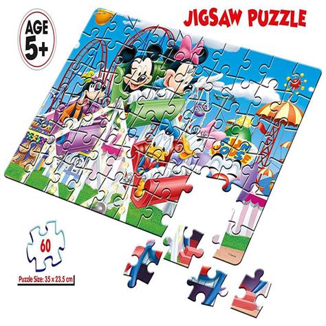 Buy Frank Disney Mickey Mouse & Friends 60 Pc Jigsaw Puzzle Online at ...