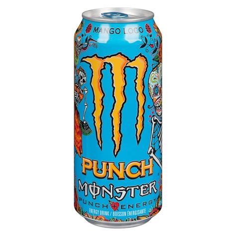 MONSTER ENERGY, Mango Loco, 473mL, Can, 473 mL - Walmart.ca | Monster ...